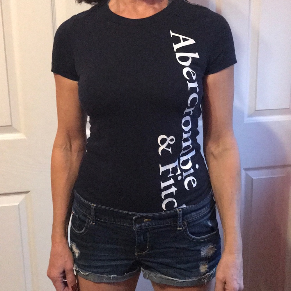 Navy Abercrombie & Fitch Size Medium Shirt